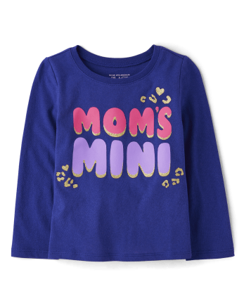Baby And Toddler Girls Mama's Mini Graphic Tee