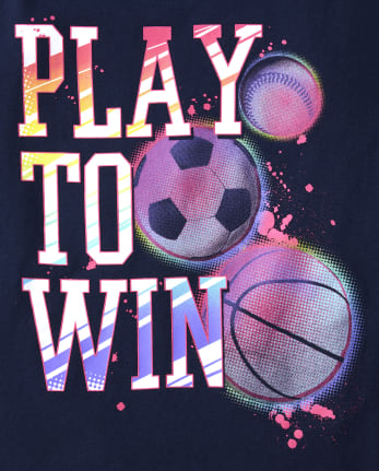 Girls Sports Graphic Tee