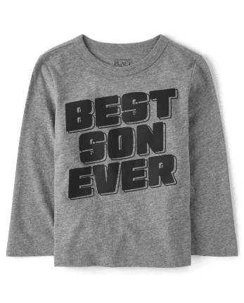 Baby And Toddler Boys Best Son Graphic Tee