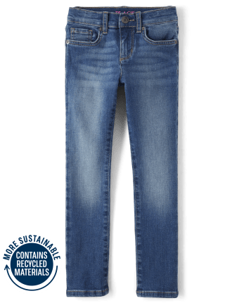 Girls Basic Skinny Jeans | The Children's Place - AUSTIN WASH