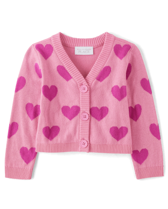 Girls blush cardigan new arrivals