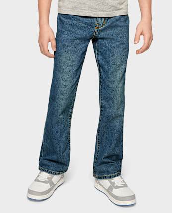 Boys Bootcut Jeans - Slim