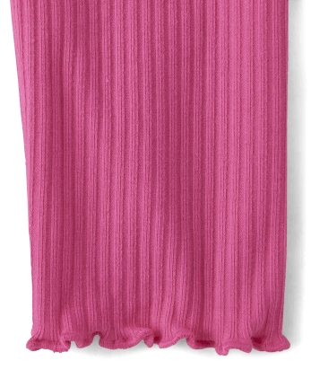 Toddler Girls Ribbed Leggings