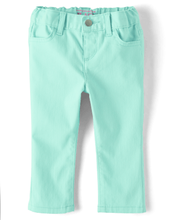 Baby And Toddler Girls Twill Straight Jeans | The Children's Place ...