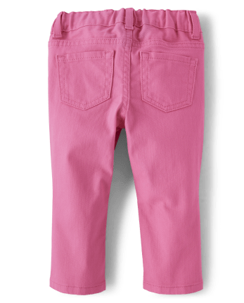 Baby And Toddler Girls Twill Straight Jeans | The Children's Place ...