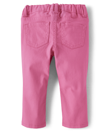 Jeans droits pour bébés et petites filles