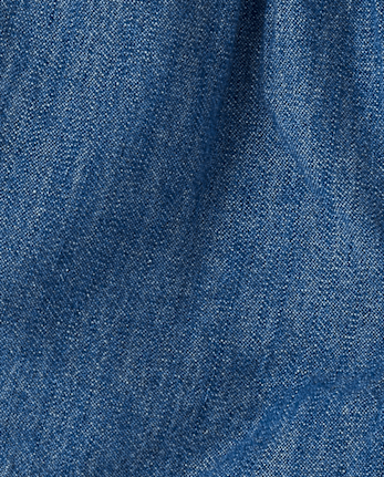 Shorts en chambray à enfiler pour bébés et petites filles