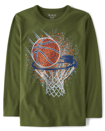 Boys Basketball Graphic Tee