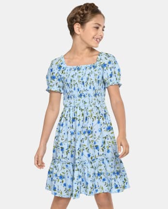 Gymboree Girls' Mommy and Me Matching Short Sleeve Dresses