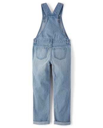 Buy Budding Bees Girls Blue Denim Jumpsuit-Blue Online at Best Prices in  India - JioMart.