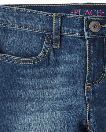 Girls Skimmer Jean Shorts