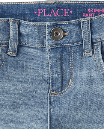 Girls Skimmer Jean Shorts