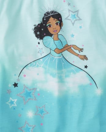 Girls Princess Ruffle Nightgown