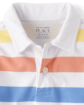 Baby And Toddler Boys Short Sleeve Striped Polo The Children s