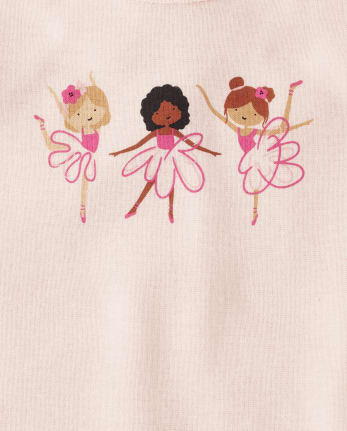 Baby Girls Ballerina Bodysuit 5-Pack