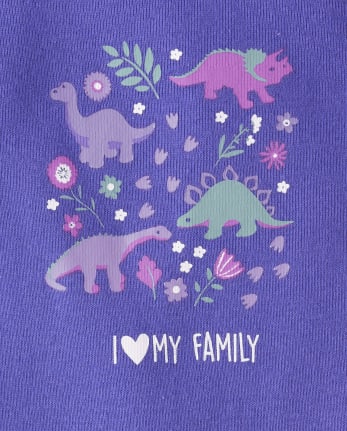 Baby Girls Dino Bodysuit 5-Pack