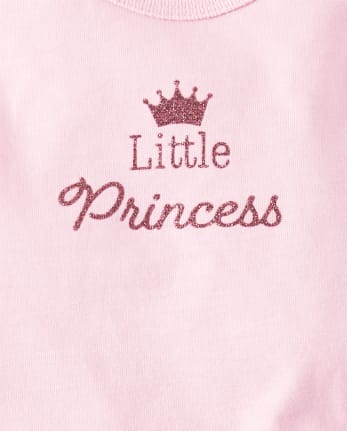 Baby Girls Little Princess Tutu Bodysuit 2-Pack