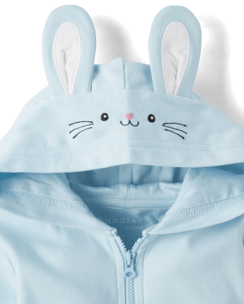 Bunny hoodie baby sales