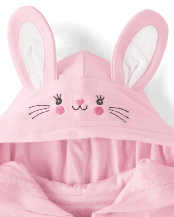Conjunto de ropa de juego de 3 piezas para bebé niña Bunny