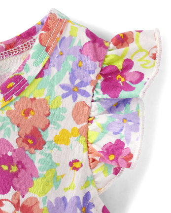 Baby Girls Floral Romper 2-Pack