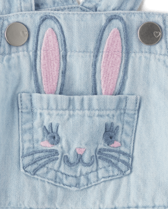 Baby Girls Bunny Skirtall 2-Piece Playwear Set