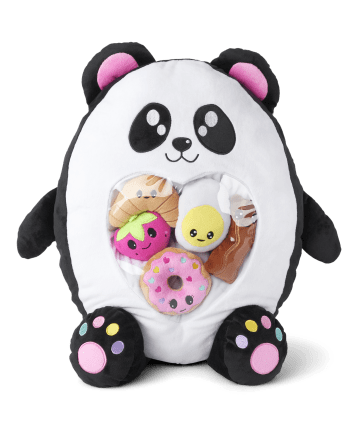 Girls Panda Pillow