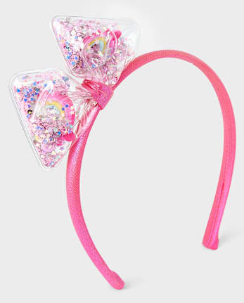 Lot de 2 bandeaux à nœud pour fille