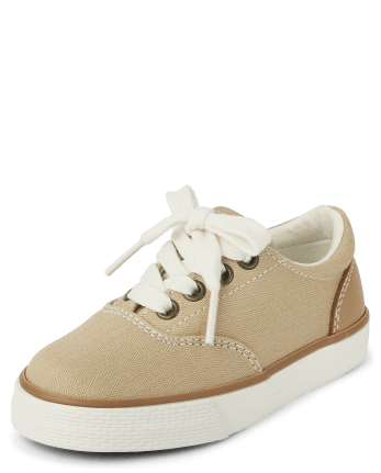 Toddler Boys Canvas Low Top Sneakers