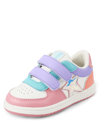 Toddler Girls Colorblock Low Top Sneakers