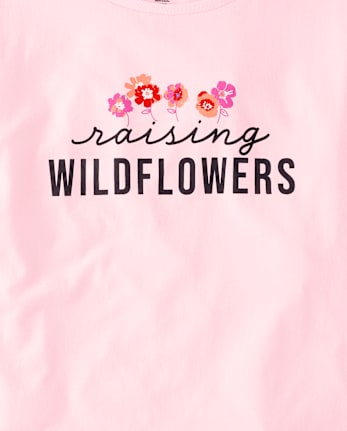 Womens Wildflowers Pajama Tee