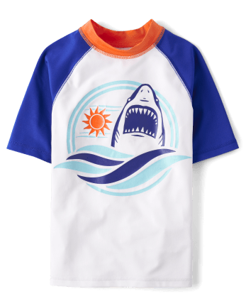 Boys Shark Rashguard
