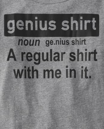 Boys Genius Graphic Tee
