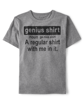 Boys Genius Graphic Tee