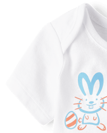 Body unisex con estampado de primera Pascua para bebé