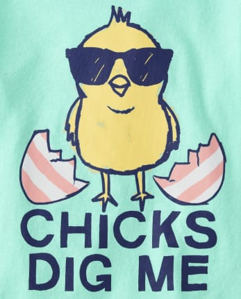 Baby And Toddler Boys Chicks Graphic Tee