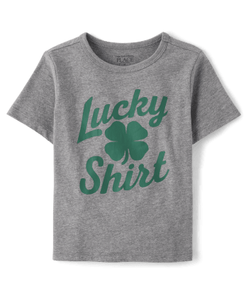 Baby And Toddler Boys Lucky Graphic Tee