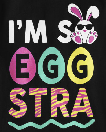 Girls Eggstra Graphic Tee