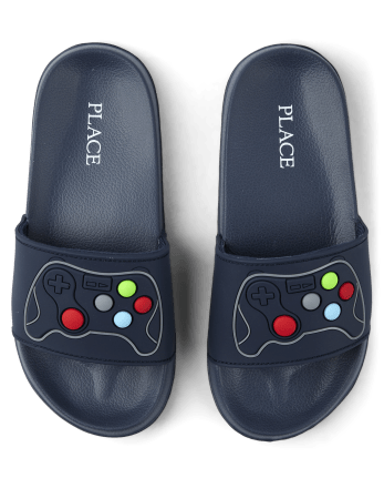 Boys Gamer Slides The Children s Place NAVY