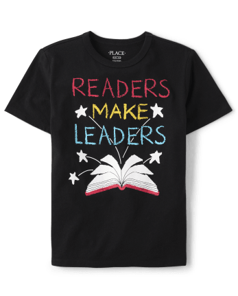 Camiseta gráfica de lectores unisex para niños