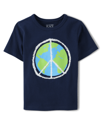 Baby And Toddler Boys Earth Day Graphic Tee