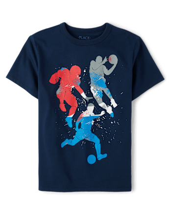 Boys Sports Graphic Tee