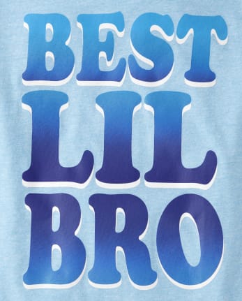 Camiseta con gráfico Lil Bro para niños