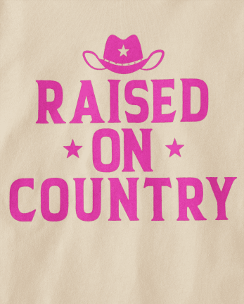 Girls Country Graphic Tee