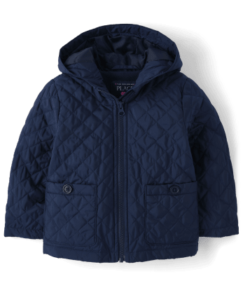Toddler Girls Quilted Jacket