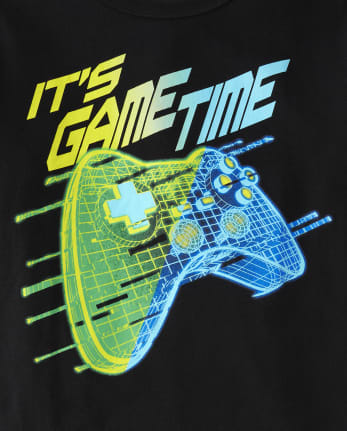 Camiseta gráfica Game Time para niños