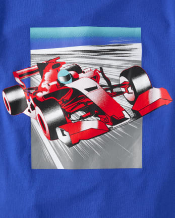 Boys Racecar Graphic Tee