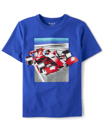 Boys Racecar Graphic Tee