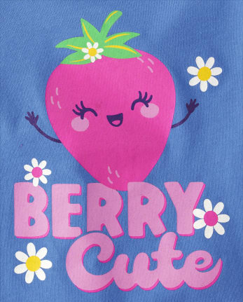 Bébé Et tout-petit, fille Berry Cute T-shirt imprimé