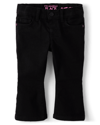 Baby And Toddler Girls Flare Jeans