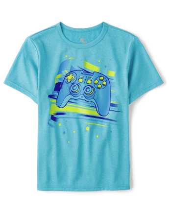 Boys Graphic Performance Top